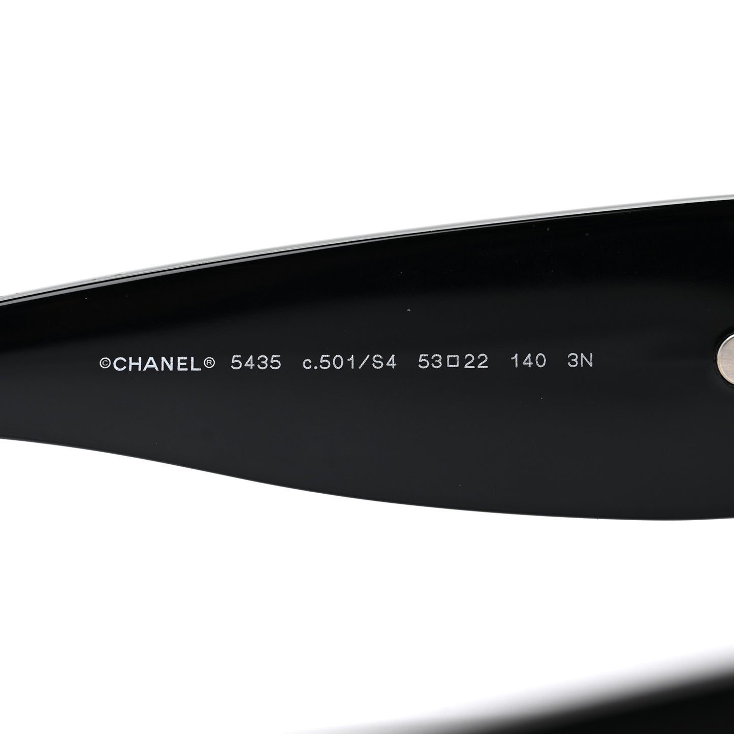 Acetate Rectangle Sunglasses 5435 Black