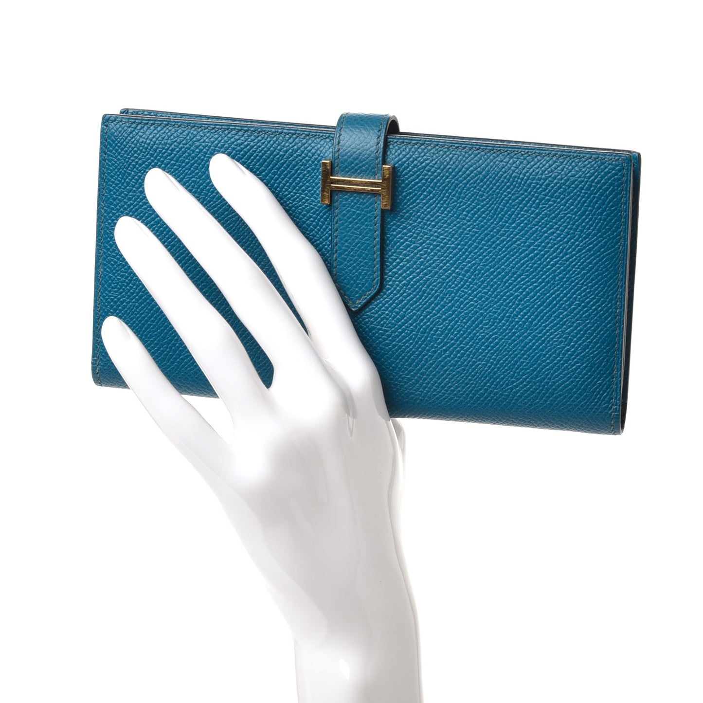 Epsom Bearn Gusset Wallet Bleu Izmir