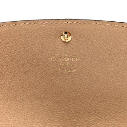 Louis Vuitton Empreinte Emilie Wallet Black Dune 6 of 7
