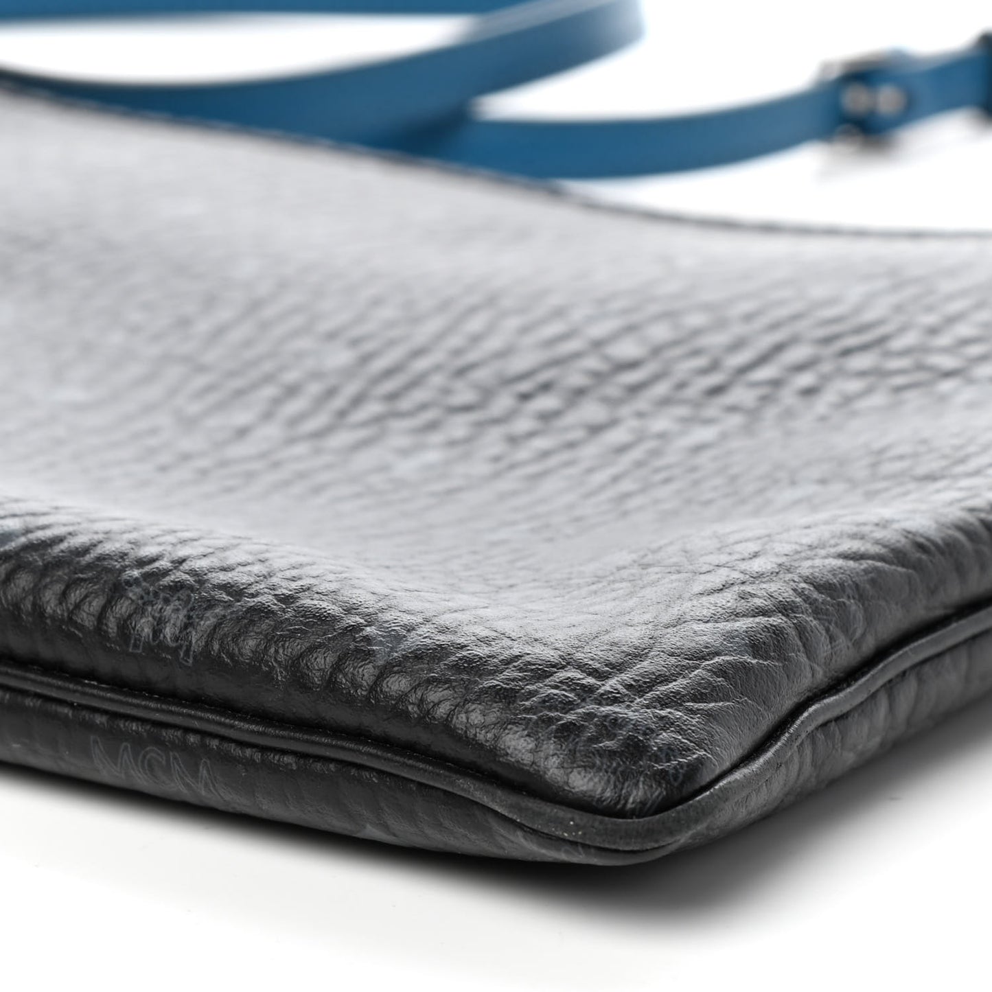 Visetos Medium Crossbody Pouch Black Blue