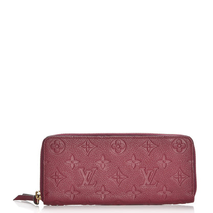 Louis Vuitton Empreinte Clemence Wallet Raisin 1 of 7