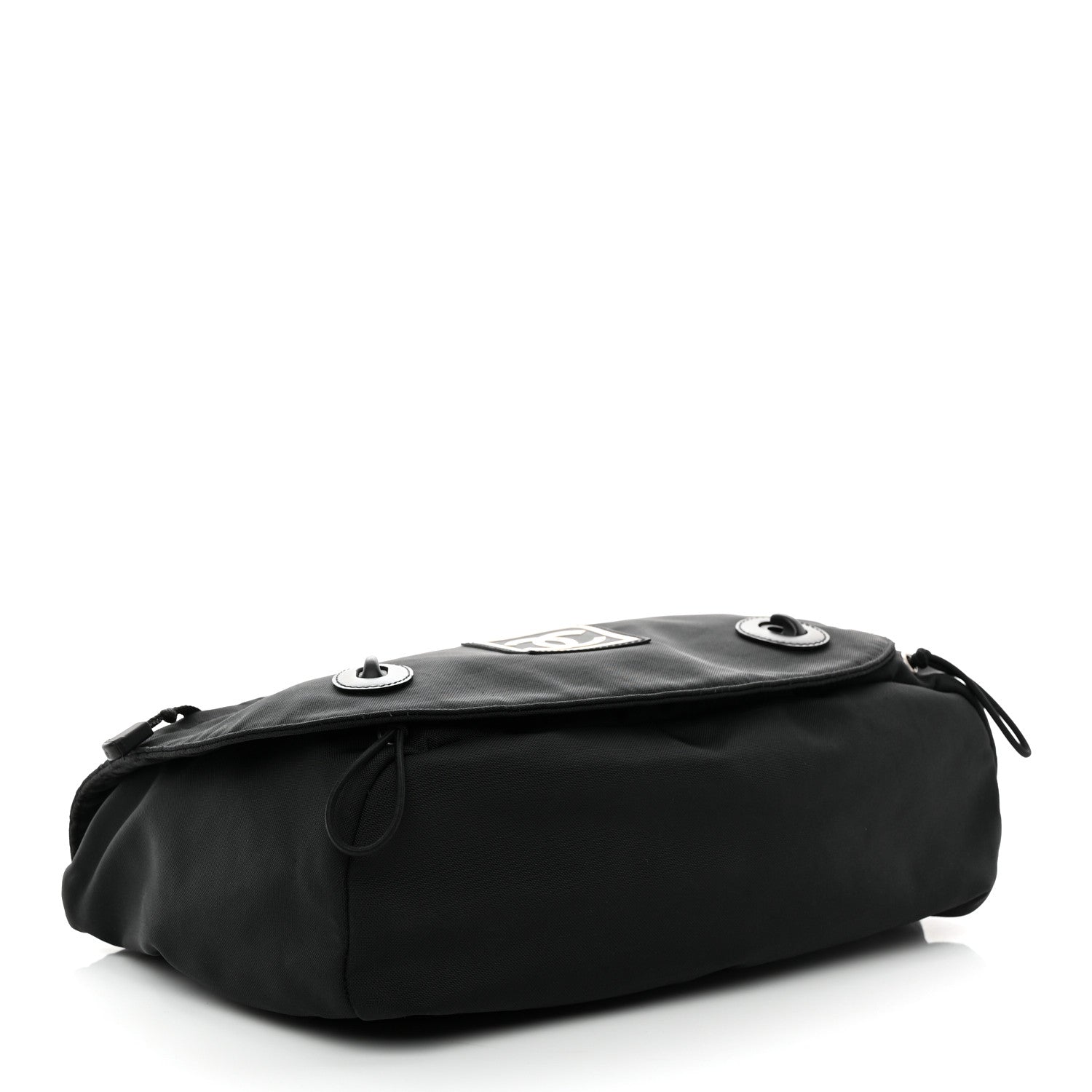 Chanel Nylon Sport CC Messenger Black 4 of 10