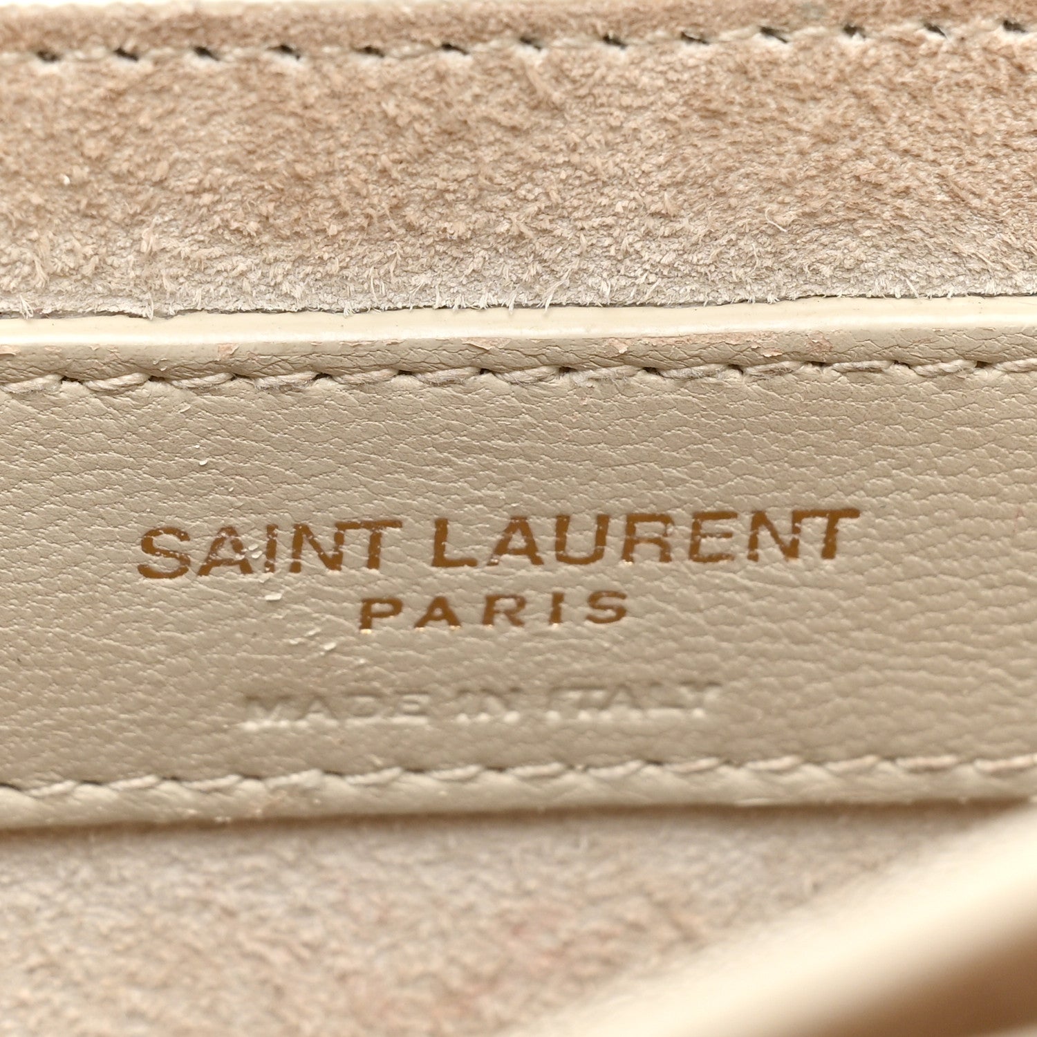 Saint Laurent Calfskin Medium Monogram Sunset Crema Soft 8 of 25