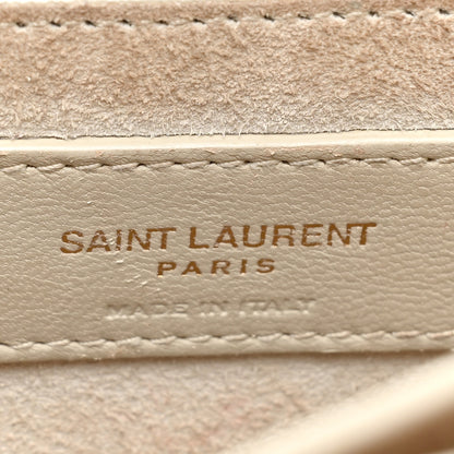 Saint Laurent Calfskin Medium Monogram Sunset Crema Soft 8 of 25