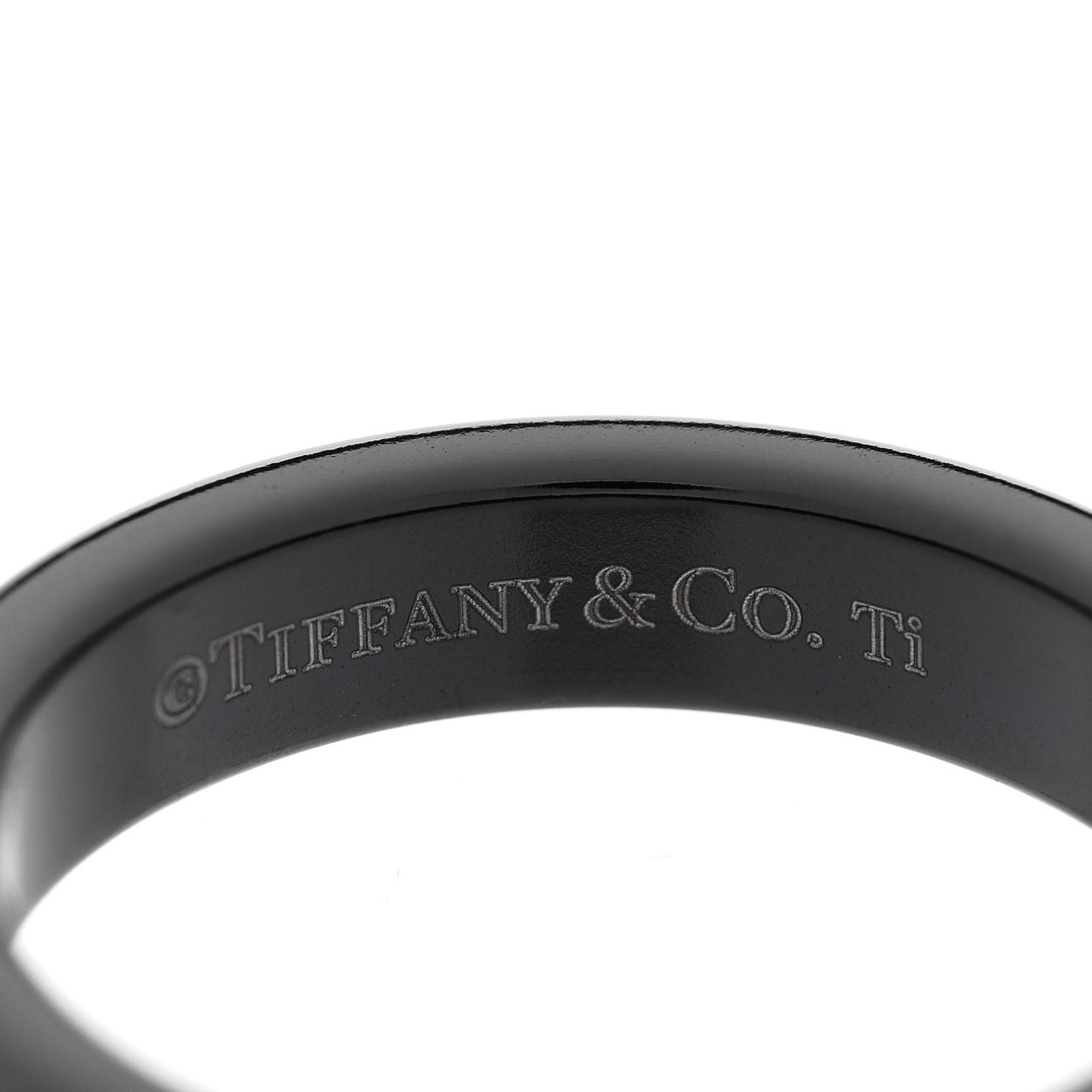 Titanium 1837 Narrow Band Ring 51 5.75