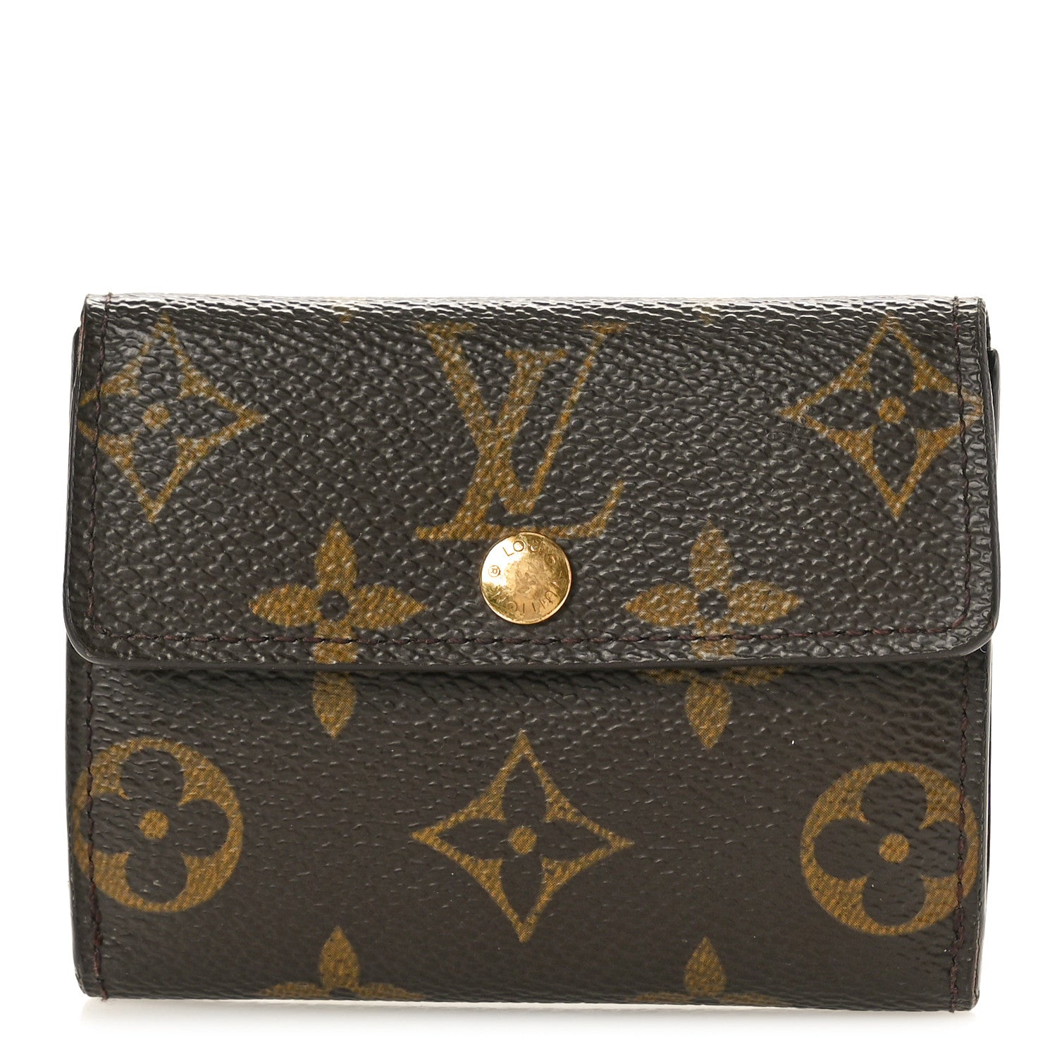 Louis Vuitton Monogram Porte-Monnaie Plat Coin Purse 1 of 7