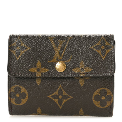 Louis Vuitton Monogram Porte-Monnaie Plat Coin Purse 1 of 7