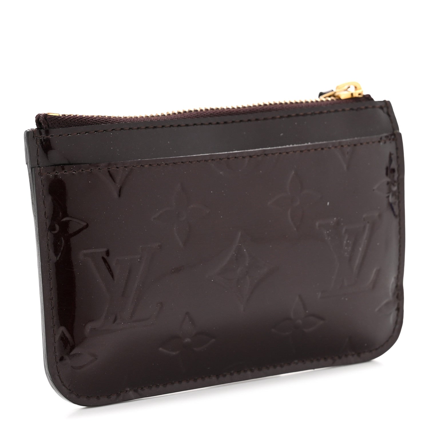 Louis Vuitton Vernis Key Pouch Amarante 3 of 8