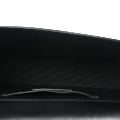 Saint Laurent Grain De Poudre Medium Classic Monogram Kate Satchel Black 5 of 9
