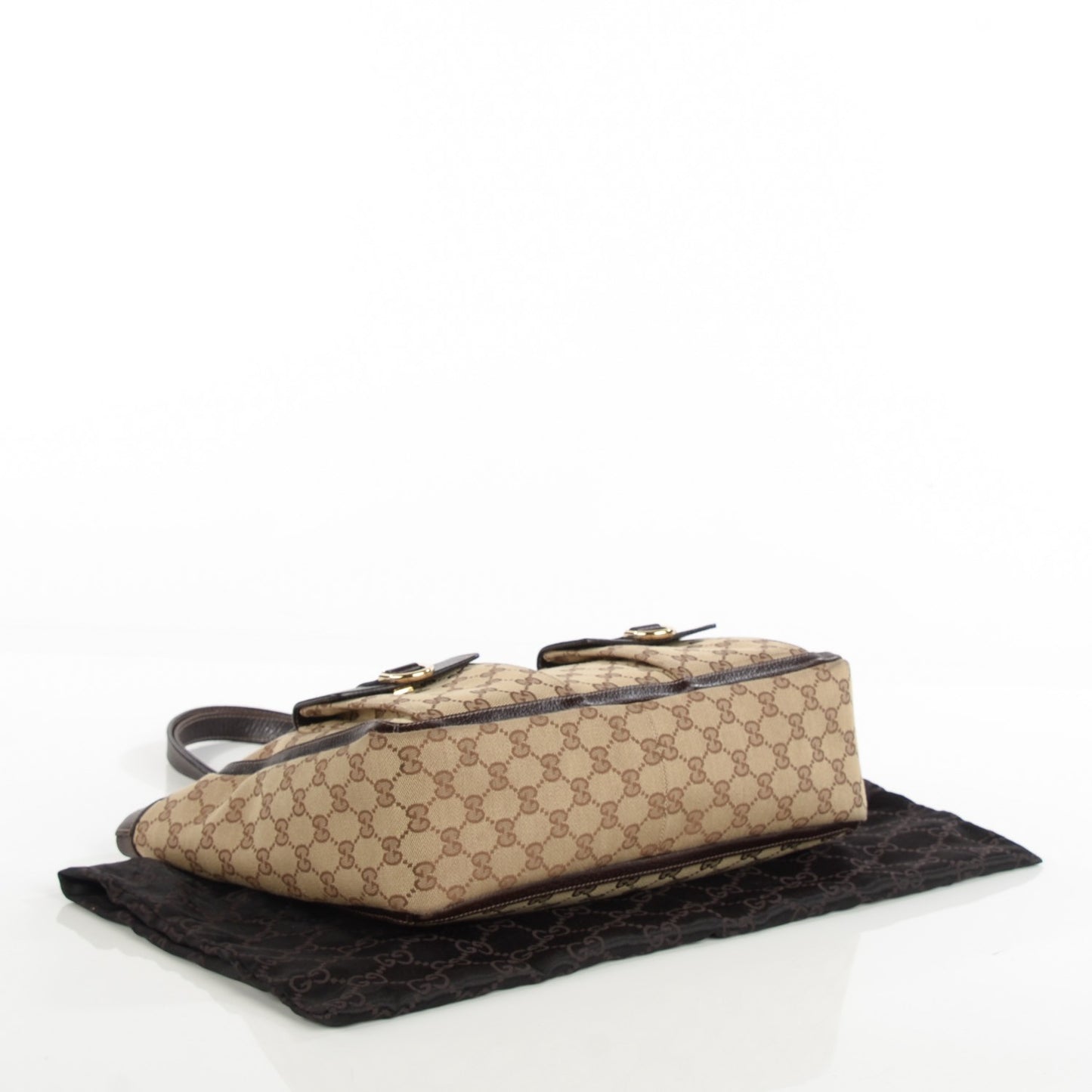 Monogram Abbey Tote Brown
