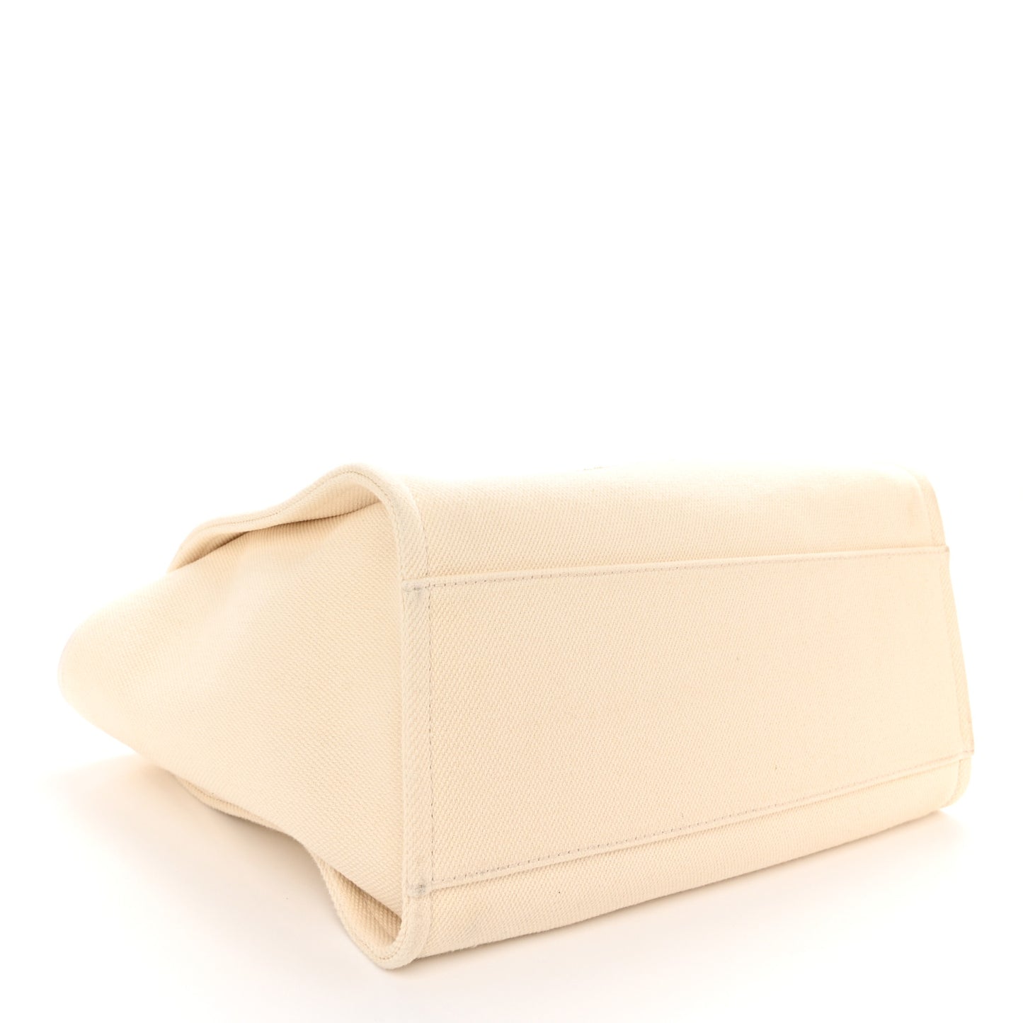 Canvas Pearl Medium Deauville Tote Ecru Beige