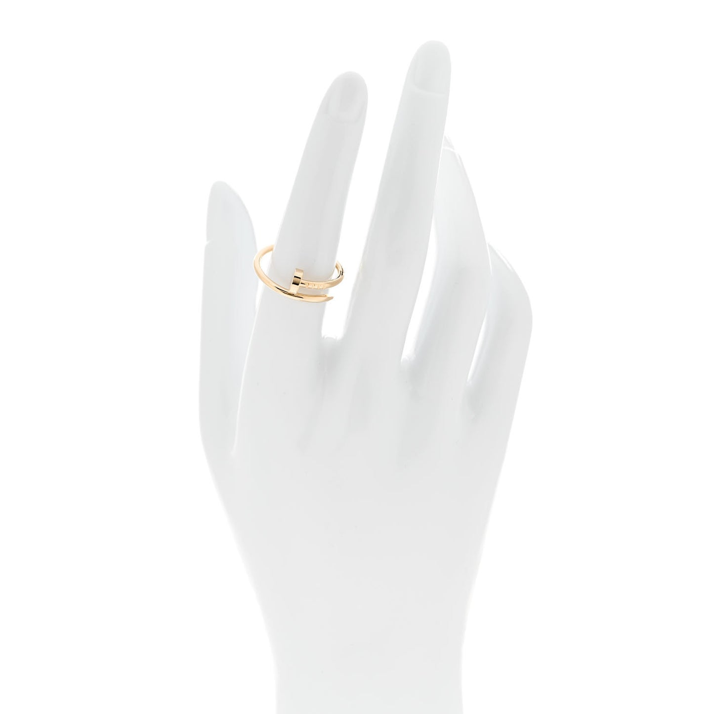 18K Yellow Gold Small Juste Un Clou Ring 55 7.25