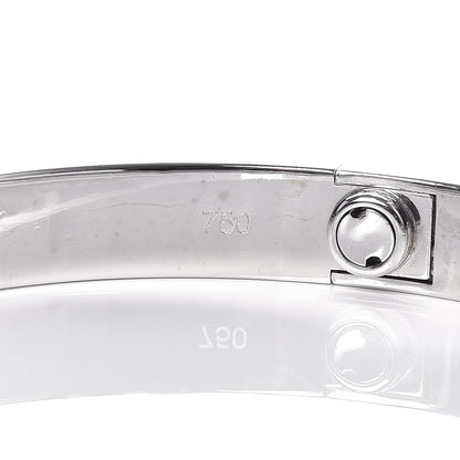 Cartier 18K White Gold LOVE Bracelet 17 5 of 6