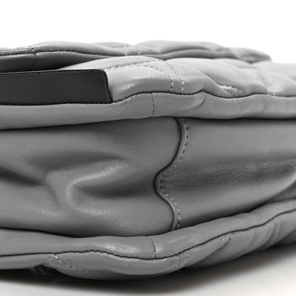 Marc Jacobs Lambskin Quilted Pillow Bag Grey 7 of 8