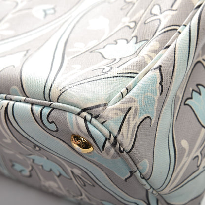 Prada Saffiano Floral Print Medium Tote Anice 10 of 12