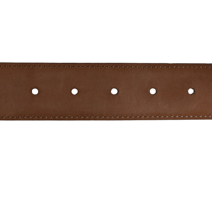 Gucci Calfskin Interlocking G 37mm Belt 80 32 Mineral Blue 5 of 6