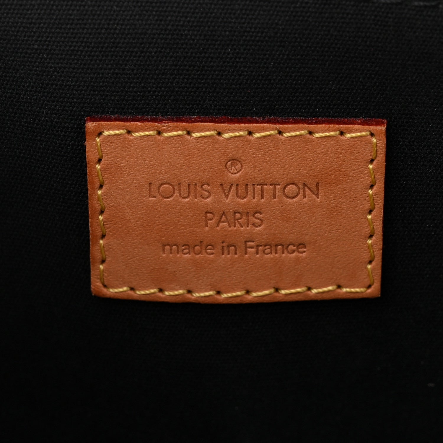Louis Vuitton Vernis Alma PM Black 5 of 9