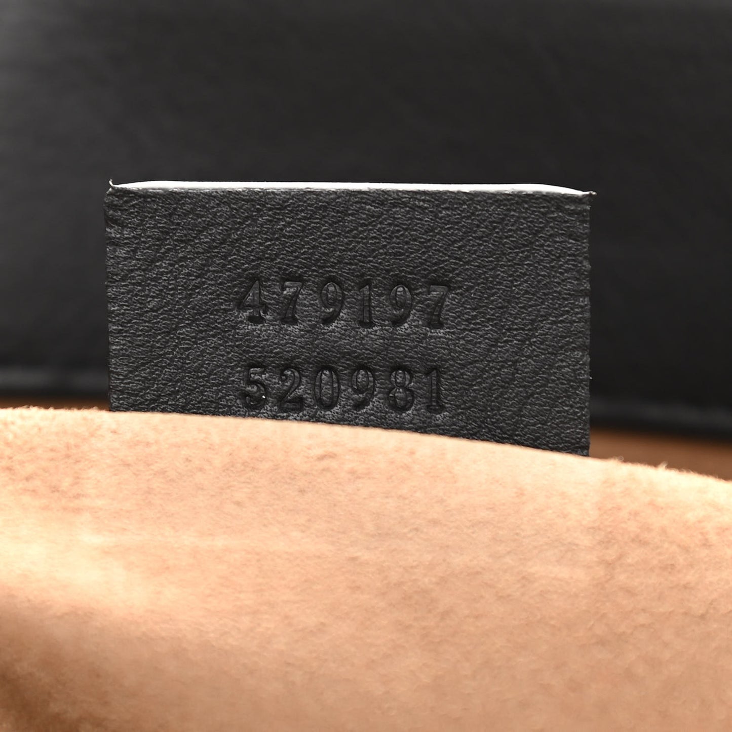 GG Supreme Monogram Medium Padlock Tote Black