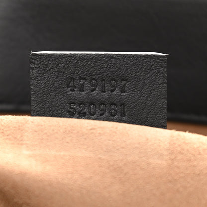 Gucci GG Supreme Monogram Medium Padlock Tote Black 7 of 10