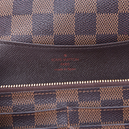 Louis Vuitton Damier Ebene Emilie Wallet 6 of 7