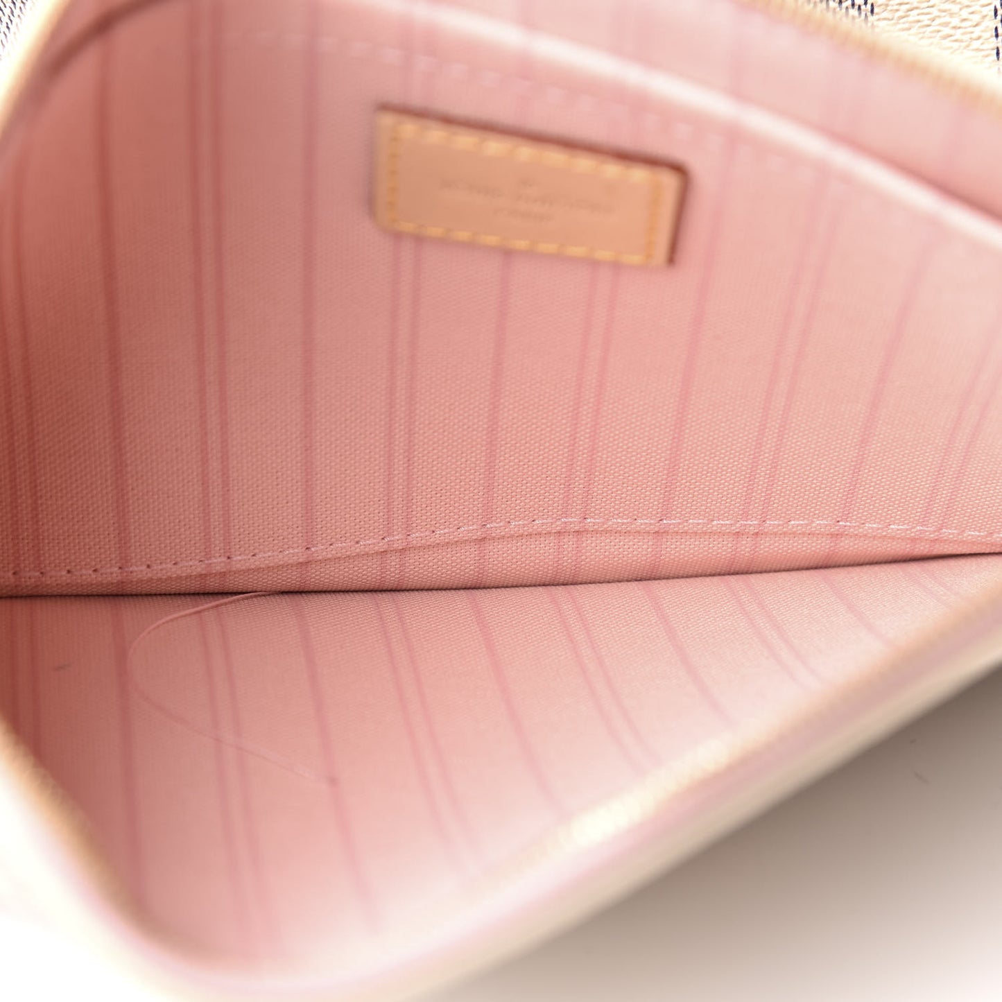 Damier Azur Neo Neverfull GM Rose Ballerine