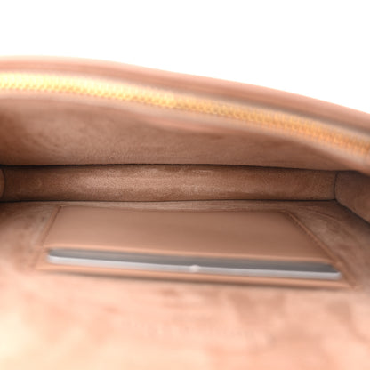 Christian Dior Ultra Matte Calfskin Saddle Belt Clutch Rose Des Vents 5 of 12