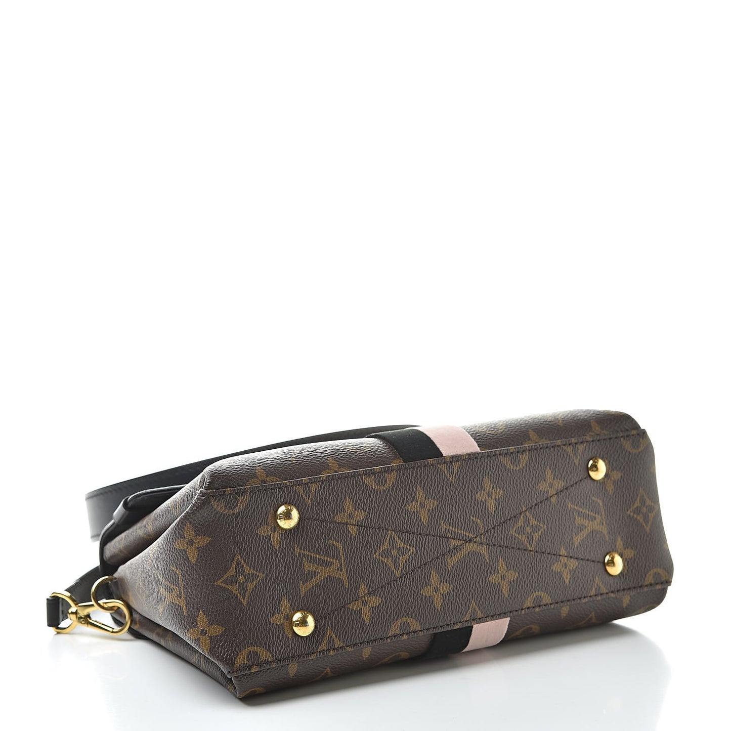 Monogram Georges BB Black Rose Poudre