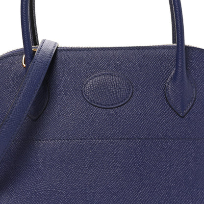 Hermes Epsom Bolide 27 Bleu Encre 7 of 9