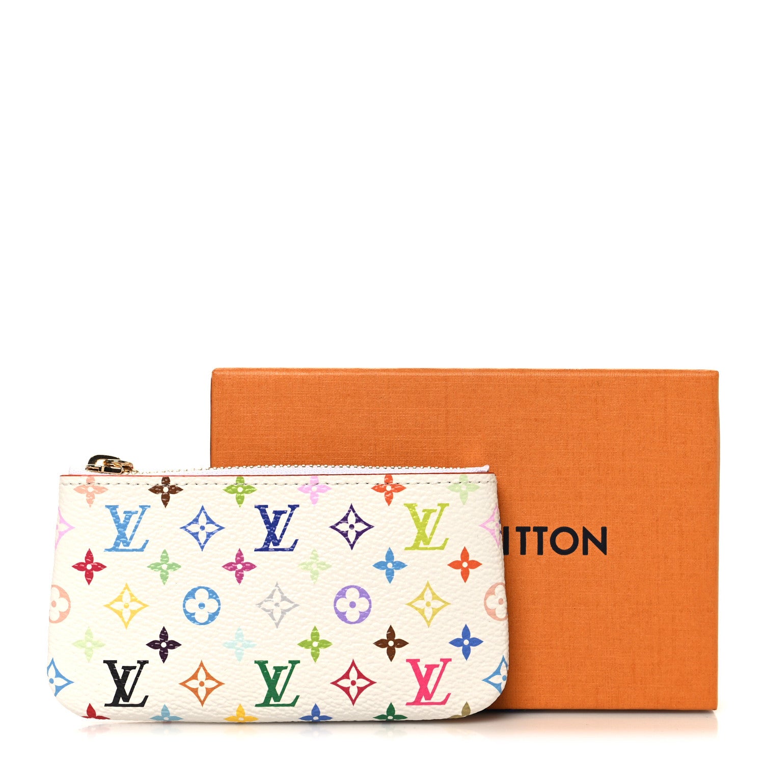 Louis Vuitton LV X TM Monogram Multicolor Key Pouch White 7 of 7