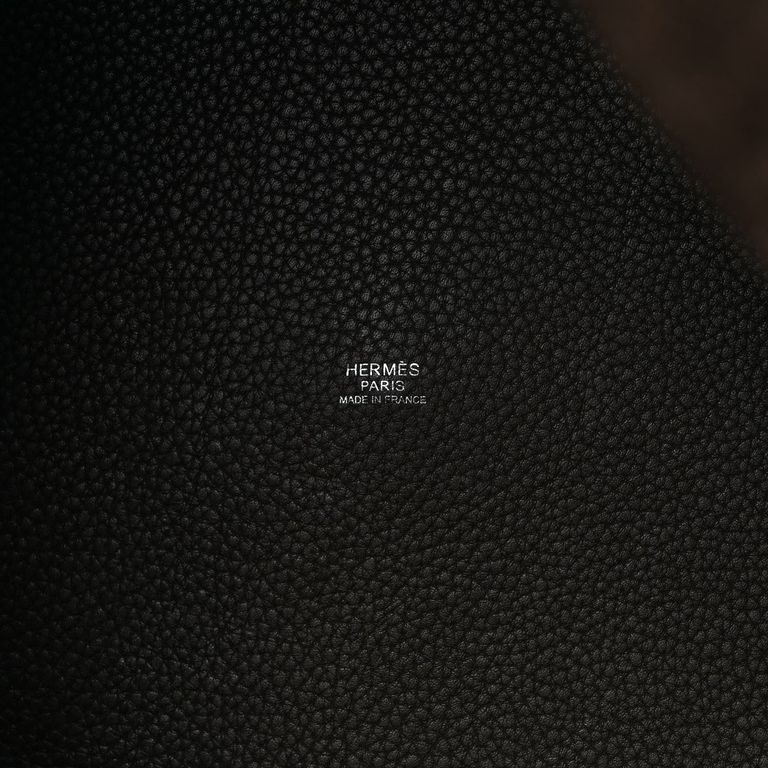 Hermes Taurillon Clemence Picotin Lock TGM Chocolate 5 of 10