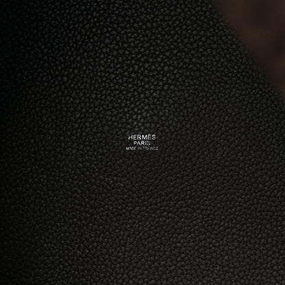 Hermes Taurillon Clemence Picotin Lock TGM Chocolate 5 of 10