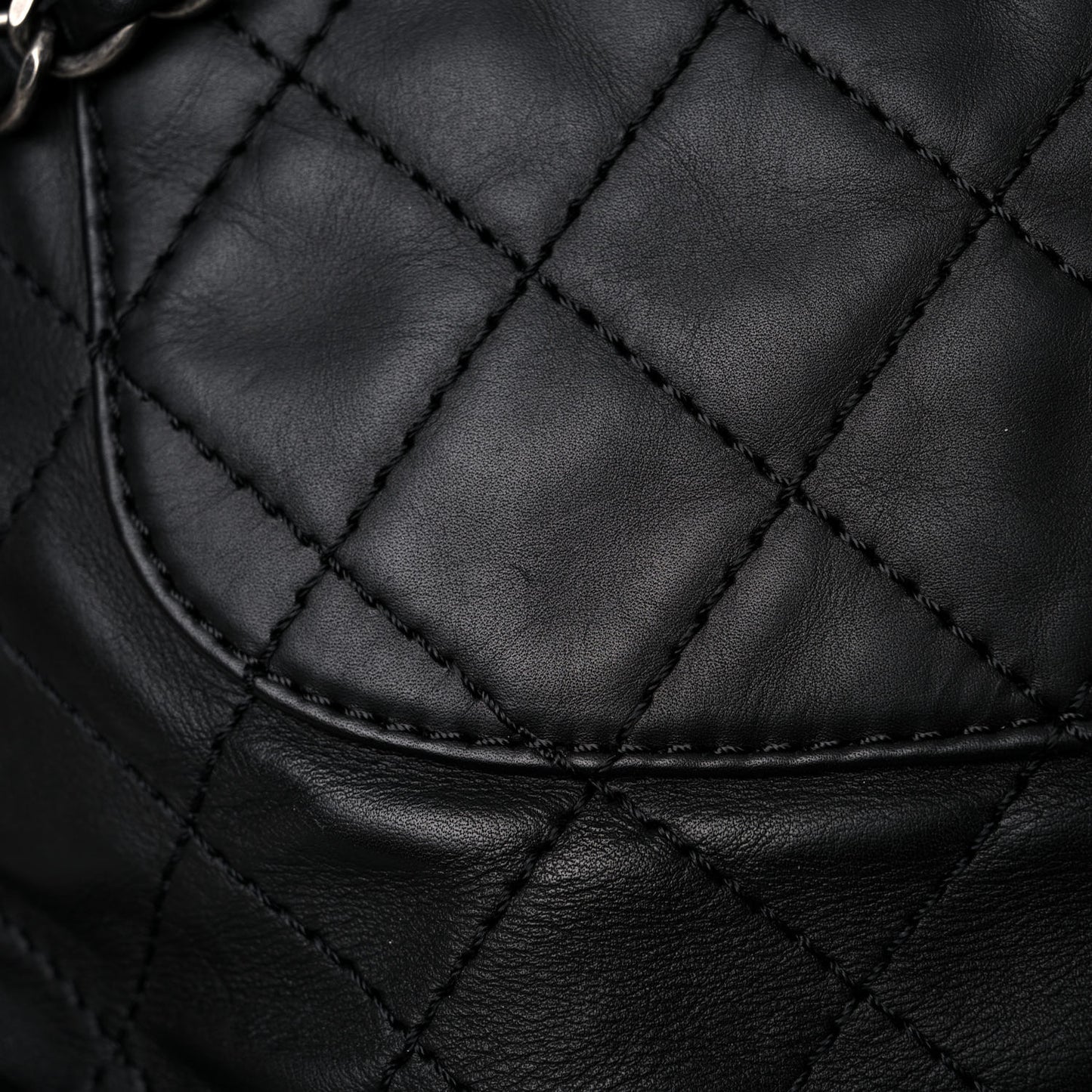 Calfskin Large Backpack Is Back Black