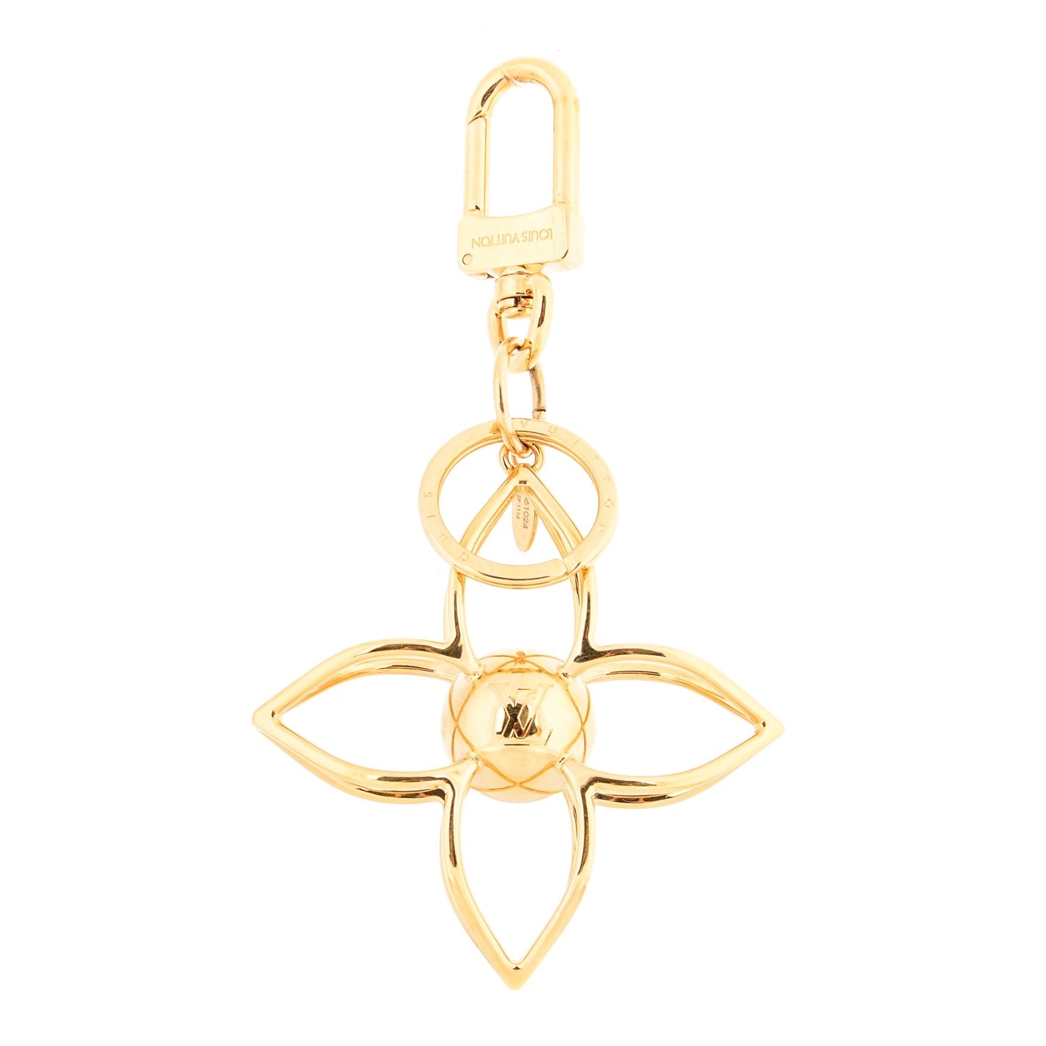 Louis Vuitton Sphere Bag Charm Gold 1 of 4
