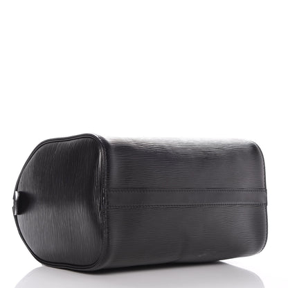 Louis Vuitton Epi Speedy 25 Black 4 of 10