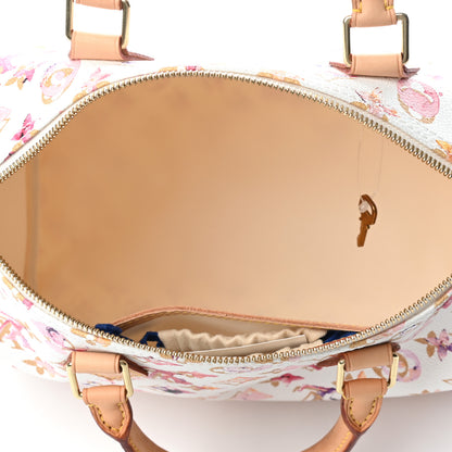 Louis Vuitton Watercolor Aquarelle Speedy 30 White 4 of 4