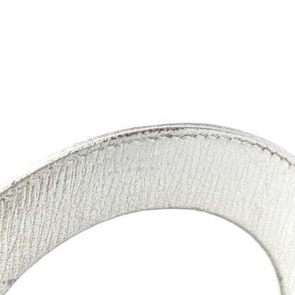 Christian Dior Metallic Grained Calfskin Cannage Small Lucky Badges My Lady Dior Silver 11 of 17