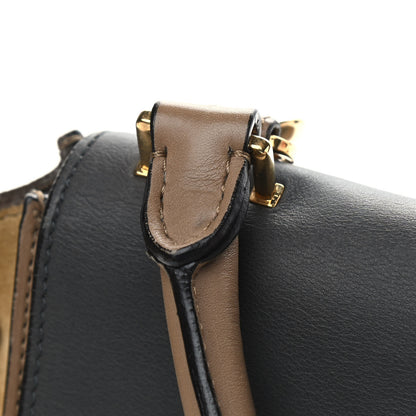 Celine Smooth Calfskin Suede Medium Tri-Color Trapeze Olive 10 of 14