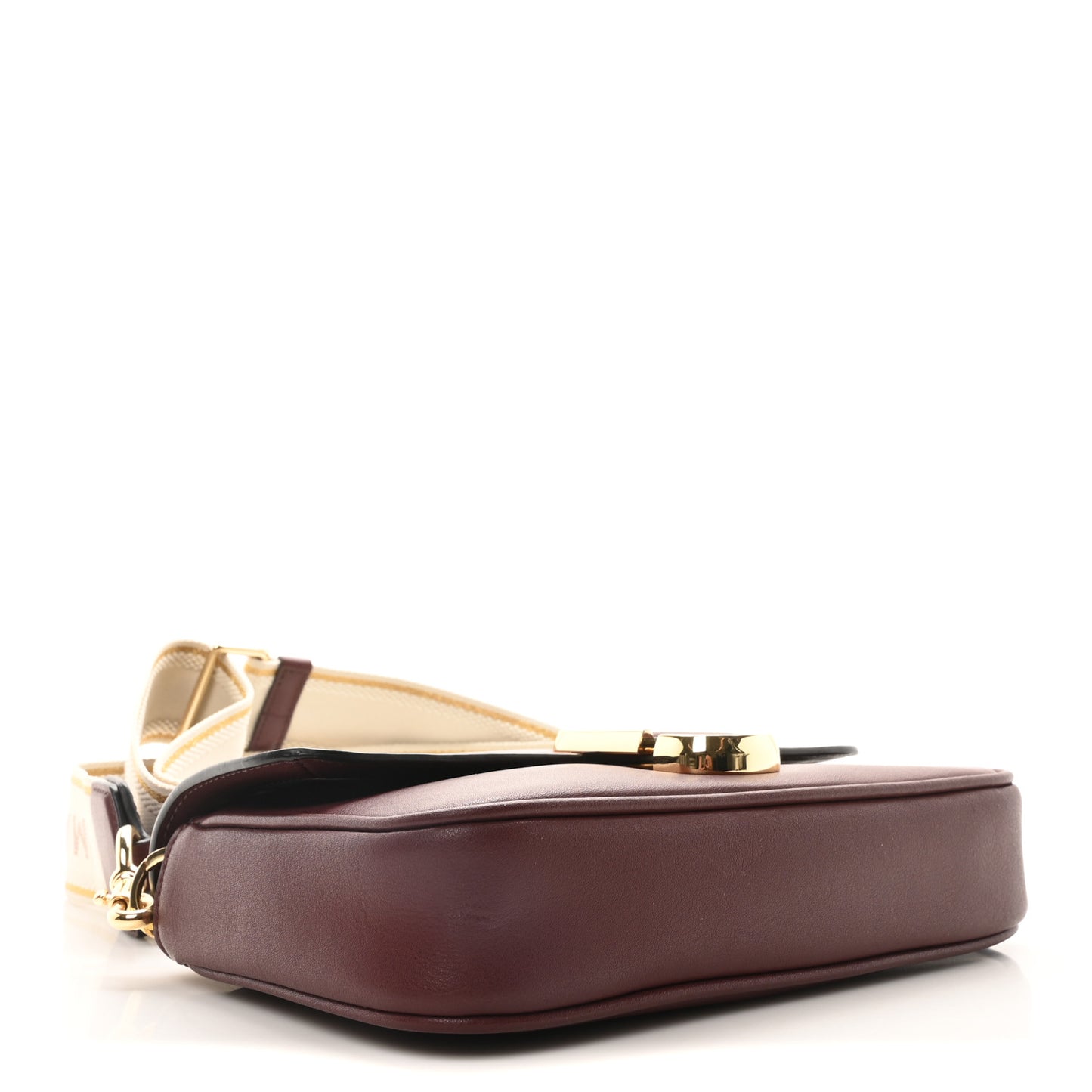 Calfskin The J Marc Shoulder Bag Burgundy