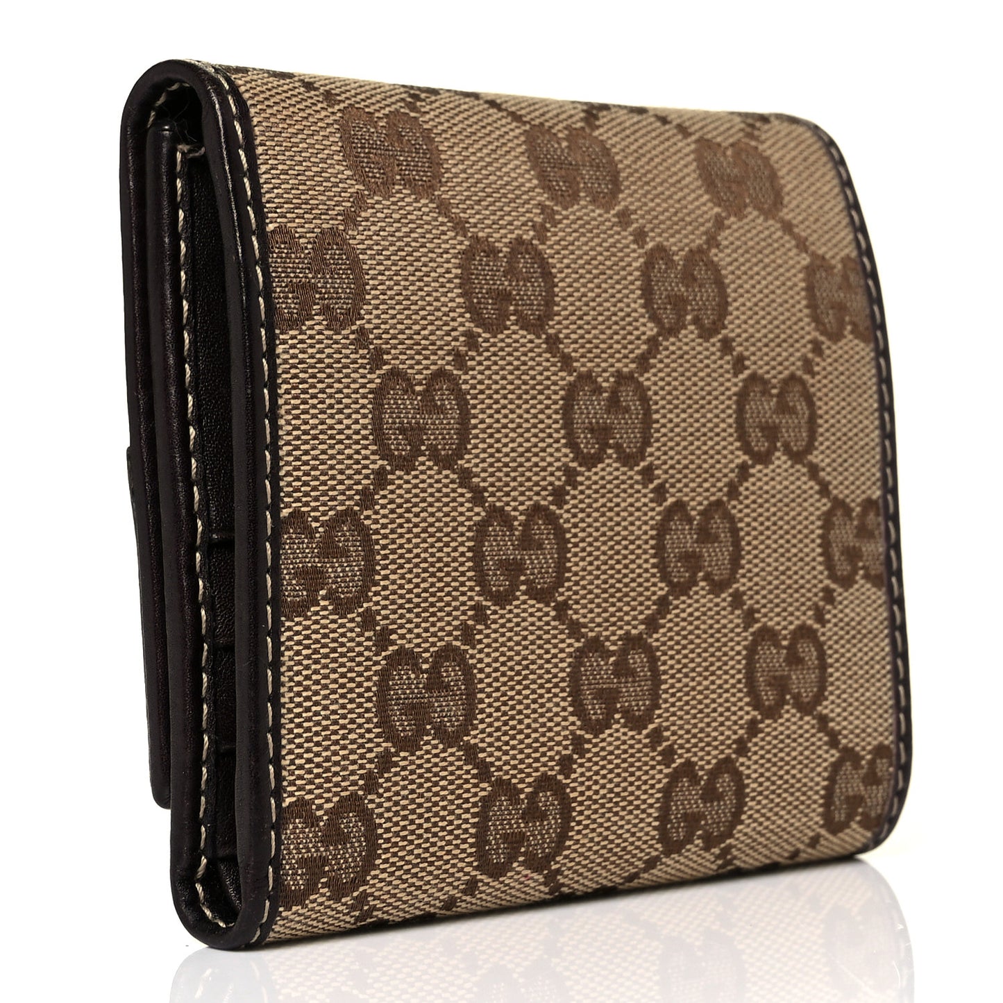 Monogram New Britt French Wallet Dark Brown