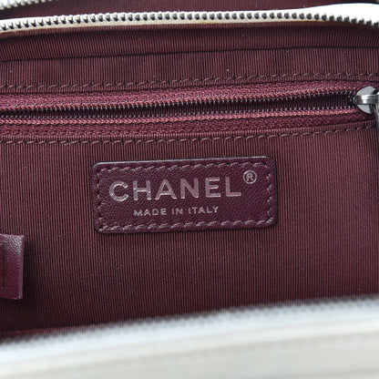 Chanel Lambskin Quilted Mini Coco Boy Camera Bag White 6 of 11
