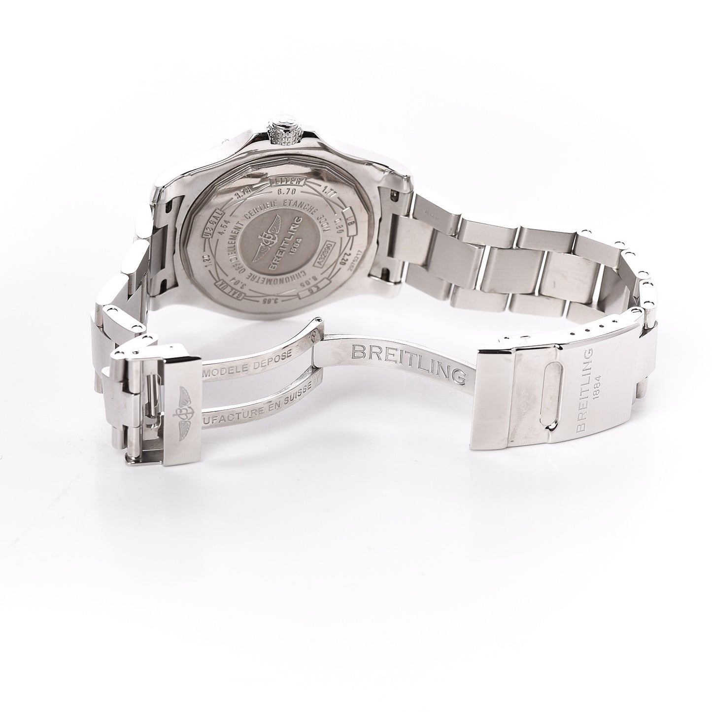 Stainless Steel 43mm Avenger II GMT Automatic Watch Blue A32390
