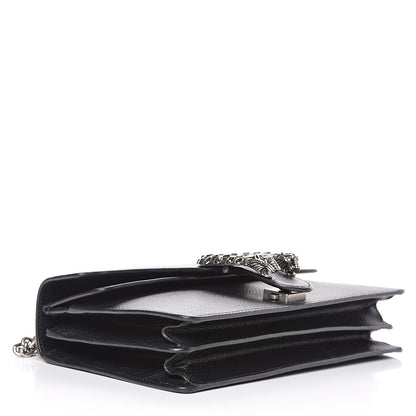 Gucci Pebbled Calfskin Small Dionysus Shoulder Bag Black 4 of 12