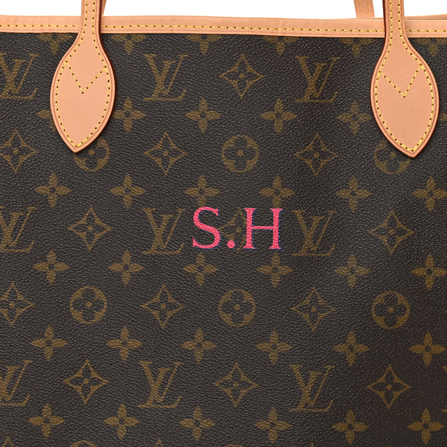 Monogram My LV Heritage Neverfull MM Pink Blue