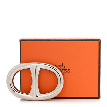 Hermes Palladium Chaine D'Ancre Scarf Ring 3 of 3