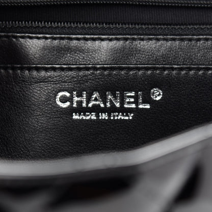 Chanel Patent Quilted Maxi Single Flap Black 5 of 9