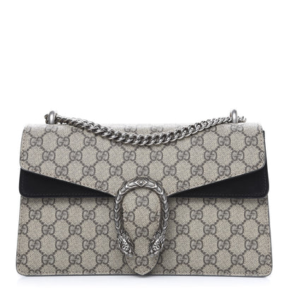 Gucci GG Supreme Monogram Small Dionysus Shoulder Bag Black 1 of 12