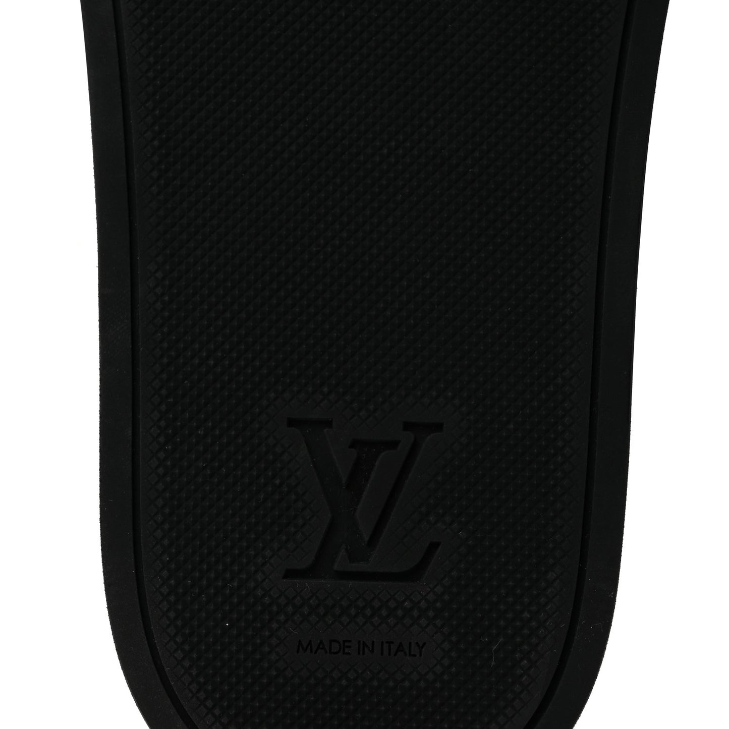 Rubber Monogram Mens Waterfront Mules 10 Macassar