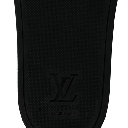 Louis Vuitton Rubber Monogram Mens Waterfront Mules 10 Macassar 7 of 10