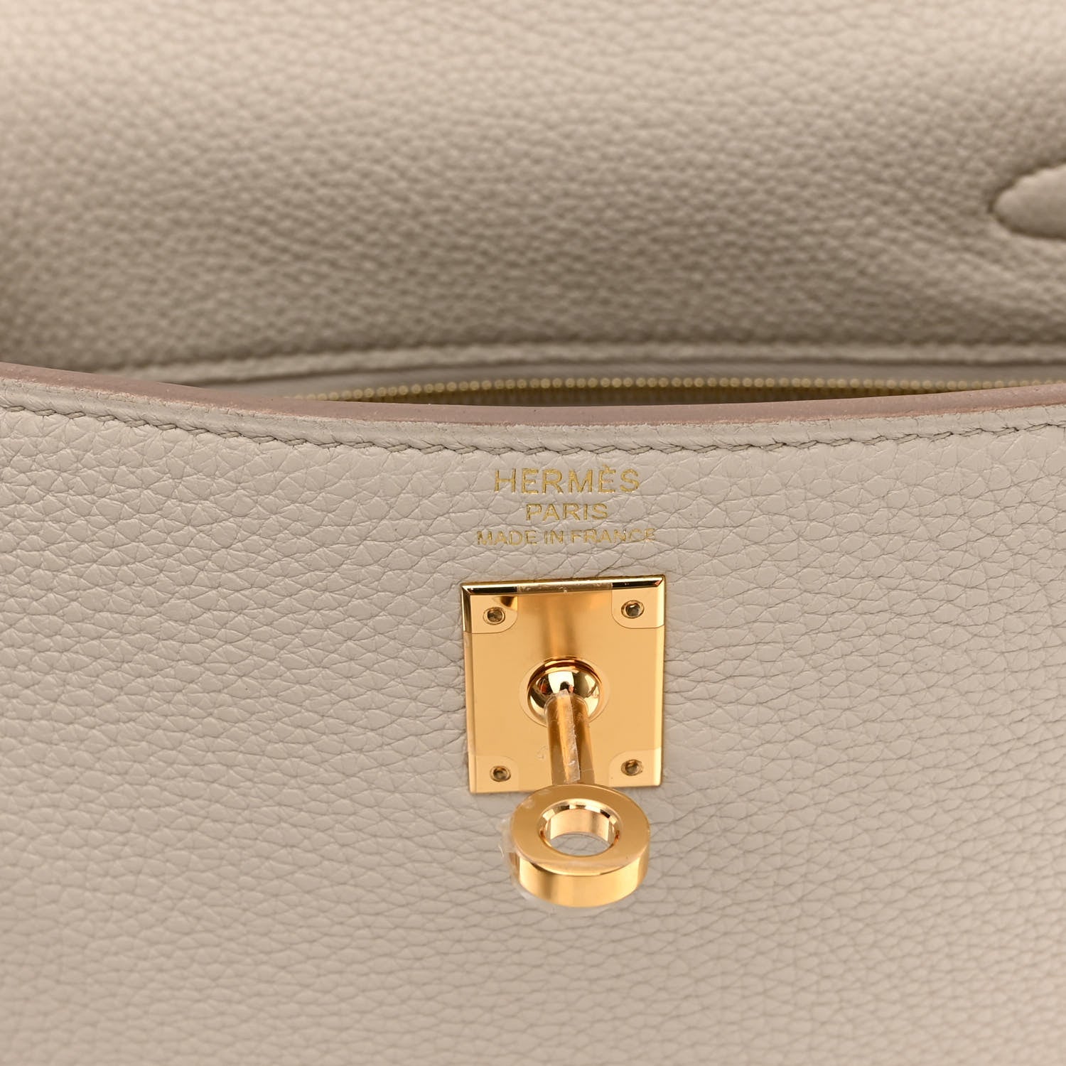 Hermes Togo Kelly Retourne 25 Beton 6 of 9