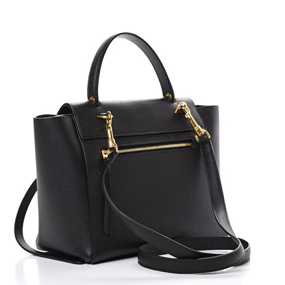 Celine Grained Calfskin Micro Belt Bag Black 2 of 16